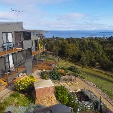 Bangor shed and Osborne Heli Tours